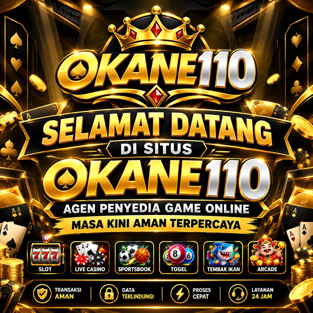 OKANE110 >> Agen Game Online Resmi Terpercaya OKANE110